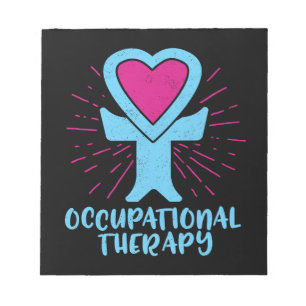 Bloc De Notas Terapeuta de la terapia profesional OT