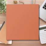 Bloc De Notas Terracotta Naranja Color sólido Cálido y Diseño Te<br><div class="desc">El patrón de color sólido Naranja Terracotta es un diseño atemporal y versátil que irradia calidez y elegancia natural. Este rico y sabroso tono de naranja añade un sentido de elegancia y sofisticación a cualquier proyecto, lo que lo convierte en una elección perfecta para la moda, la decoración de la...</div>
