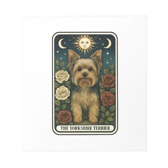 Bloc De Notas Terrier de Yorkshire (Frente)