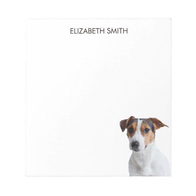 Bloc De Notas Terrier Jack Russell (Frente)