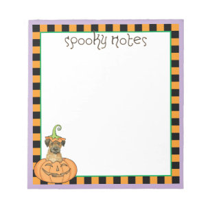 Bloc De Notas Territorio fronterizo de Halloween