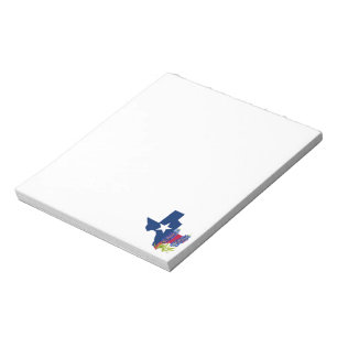 Bloc De Notas Texas Bluebonnets Flores azules acuarela