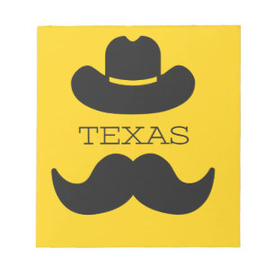 Bloc De Notas Texas en amarillo