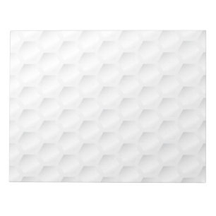 Bloc De Notas Textura de la pelota de golf