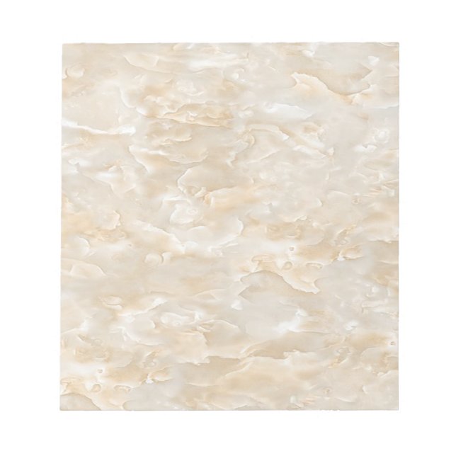 Bloc De Notas Textura de Mármol de Piedra de Moda (Frente)