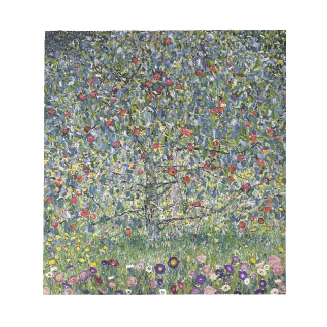 Bloc De Notas The Apple Tree (by Gustav Klimt) (Frente)