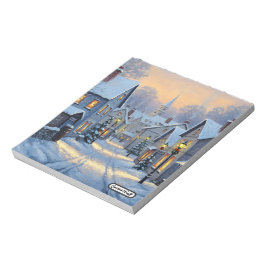 Bloc De Notas The Town In Winter