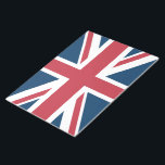 Bloc De Notas The Union Jack British Flag<br><div class="desc">Notepad with The Union Jack flag design. This United Kingdom flag design is a great way to show you are proud to be British.</div>