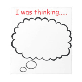 Bloc De Notas Thoughts Notepad