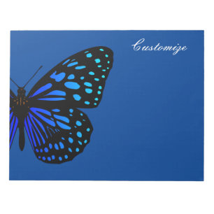 Bloc De Notas Thunder_Cove de mariposa azul