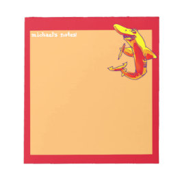 Bloc De Notas tiburón sostiene personalizable de personalizado d