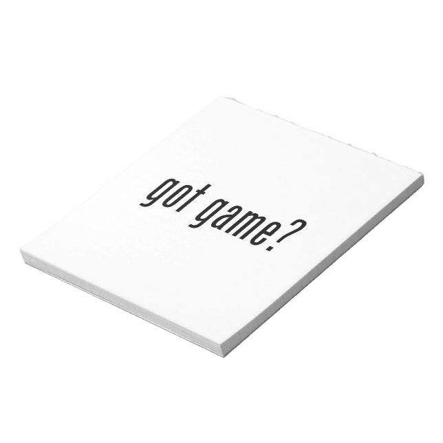 Bloc De Notas ¿tiene juego? (Lado Izquierdo)