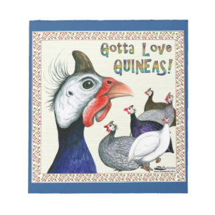 Bloc De Notas ¡Tienes que amar a Guineas!