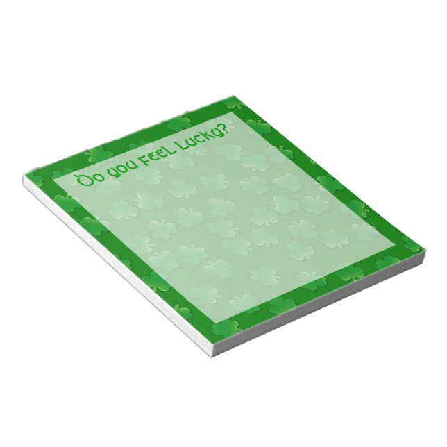 Bloc De Notas ¿Tienes Suerte? (Lado Derecho)