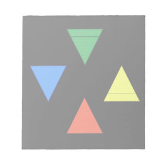 Bloc De Notas Tierra de agua de incendio aéreo