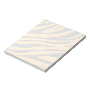 Bloc De Notas Tiger Stripes Naranja negro Patrulla de piel de an
