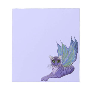 Bloc De Notas Tigerpixie Fantasía de tigre de hadas Gato Notepad