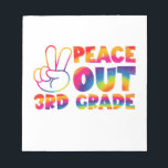 Bloc De Notas Tintes de tercer grado de Peace Out Tye El Día Pas<br><div class="desc">Tintes de tercer grado de Peace Out Tye El Día Pasado 3º Grado</div>