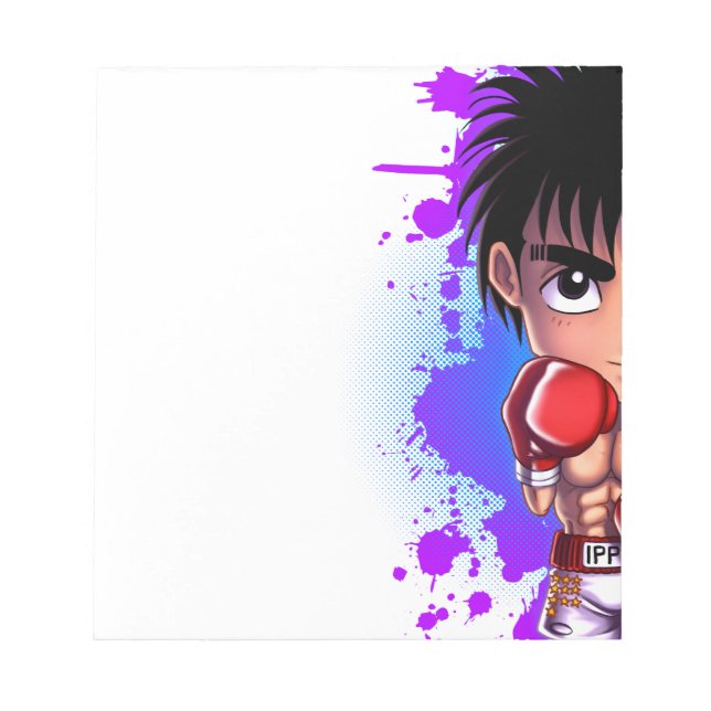 Bloc De Notas Tipo de boxeo (Frente)