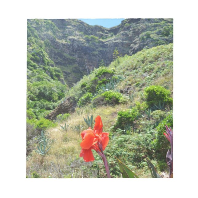 Bloc De Notas Tiro indio (purpurea indica de Canna) (Frente)