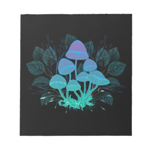Bloc De Notas Toadstools en Bushes