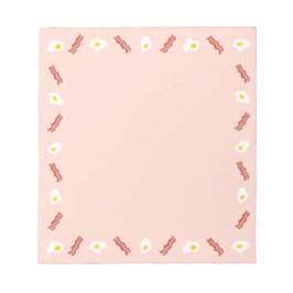 Bloc De Notas Todo sobre el tocino y los huevos