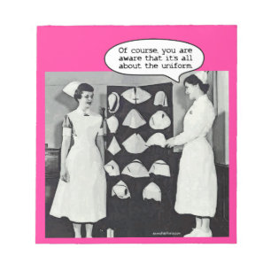 Bloc De Notas Todo sobre el uniforme de enfermera