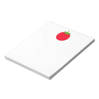 Bloc De Notas Tomate Rojo.