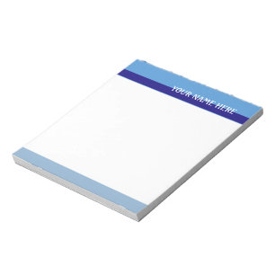 Bloc De Notas Tonos azules