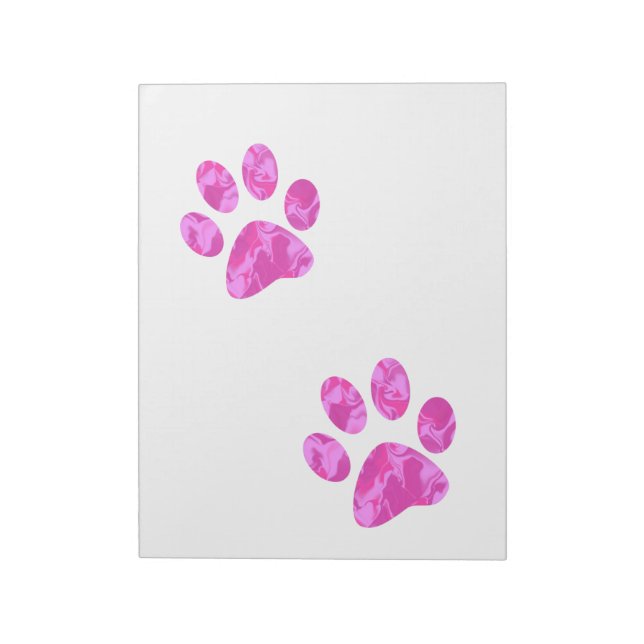 Bloc De Notas Tonos de guijarros rosados (Lado Izquierdo)