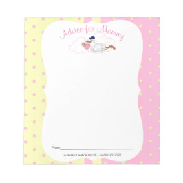 Bloc De Notas Tormenta con una niñita linda - consejo