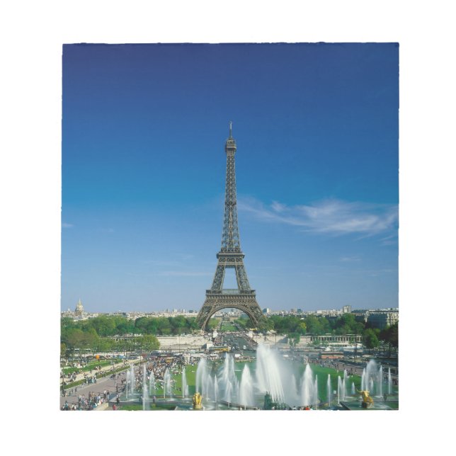 Bloc De Notas Torre Eiffel, París, Francia (Frente)