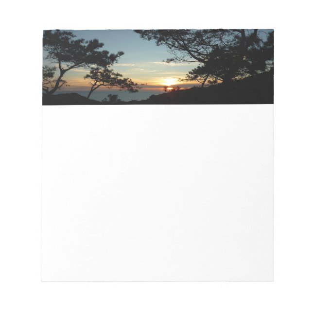 Bloc De Notas Torrey Pine Sunset III California (Frente)