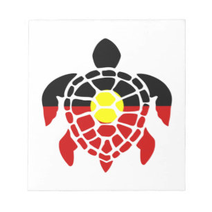 Bloc De Notas Tortuga de mar aborigen australiana