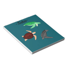 Bloc De Notas Tortugas Marinas