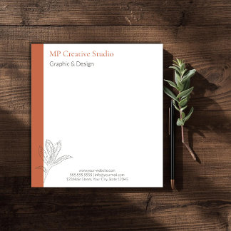 Bloc De Notas Toskana Rustic Elegance