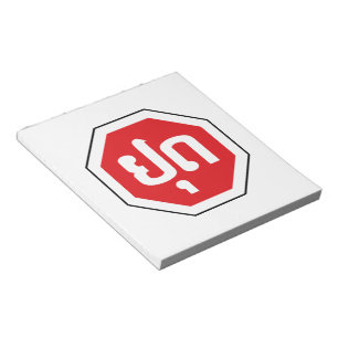 Bloc De Notas Tráfico de Laos detiene Rótulo ⚠ YOOT en idioma la