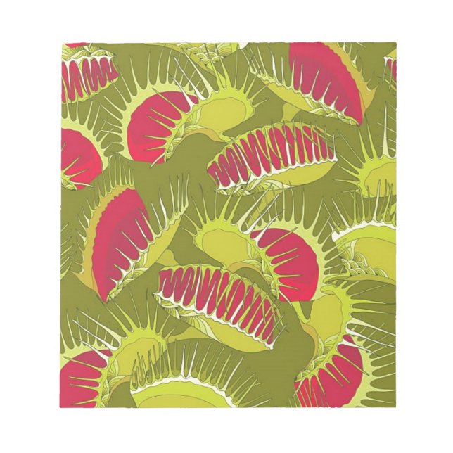 Bloc De Notas trampa de mosca de halloween (Frente)