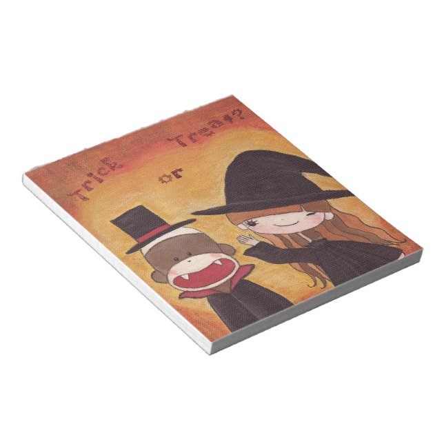 Bloc De Notas ¿Trampa o truco de monos? (Lado Derecho)