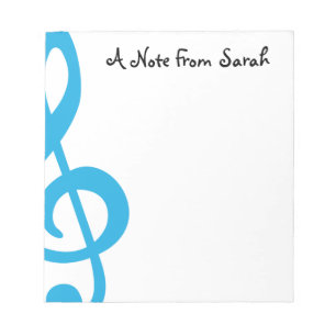 Bloc De Notas Treble Clef