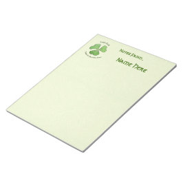 Bloc De Notas Trébol verde