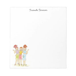 Bloc De Notas Tres amigos para siempre