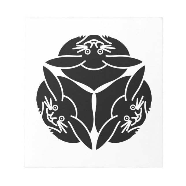 Bloc De Notas Tres conejos (Frente)