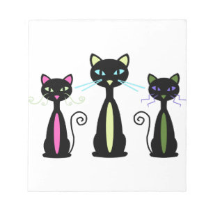 Bloc De Notas Tres gatos