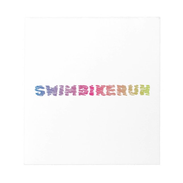 Bloc De Notas Triathlon cool design (Frente)
