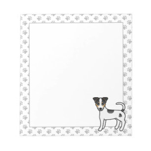 Bloc De Notas Tricolor Smooth Coat Parson Russell Terrier
