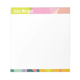Bloc De Notas Tropical Vibes Colorful Notepad