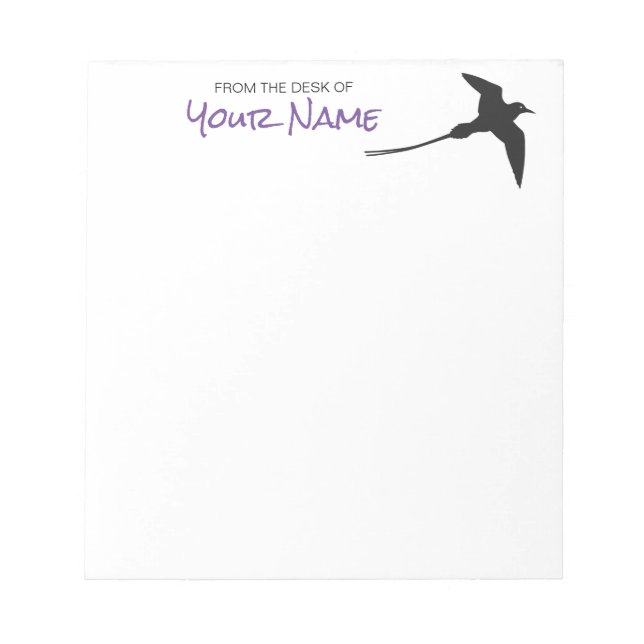 Bloc De Notas Tropicbird - Notepad personalizado (Frente)