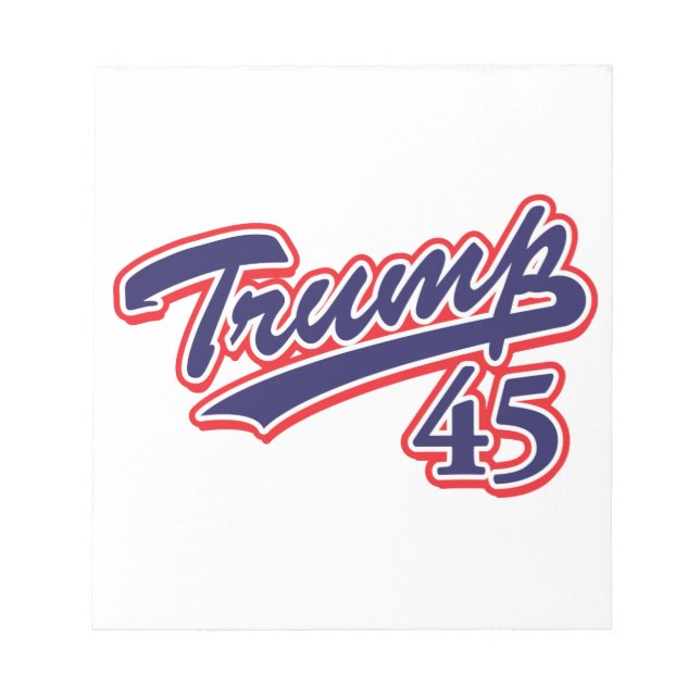 Bloc De Notas ¡Trump 45! (Frente)
