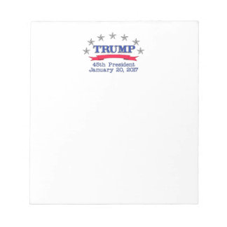Bloc De Notas Trump 45.º presidente